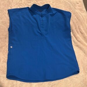 FIGS XS Rafaela scrub top ROYAL BLUE